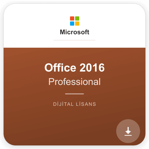Office 2016 Pro KEY Lisans Anahtarı