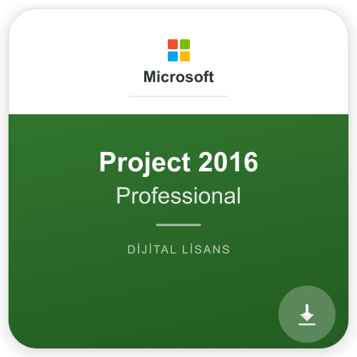 Project 2016 KEY Lisans Anahtarı