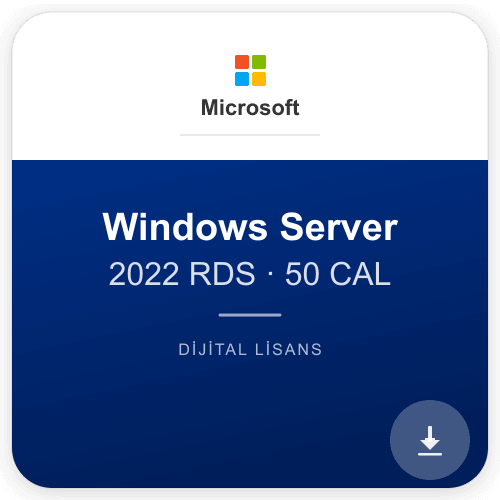 Windows Server 2022 Remote Desktop Services 50 User CAL