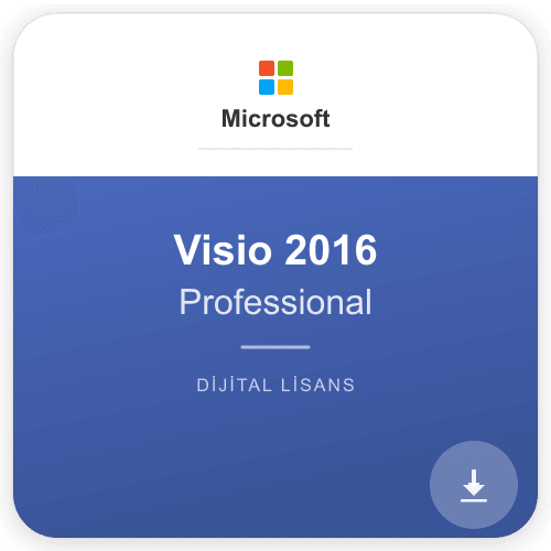 Visio 2016 KEY Lisans Anahtarı