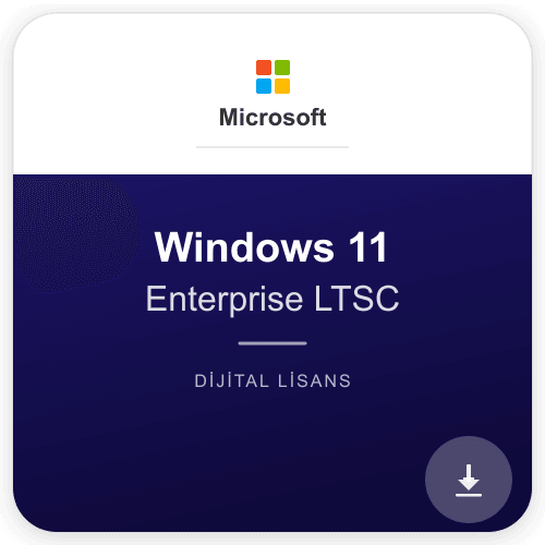 Windows 11 Enterprise LTSC KEY Lisans Anahtarı